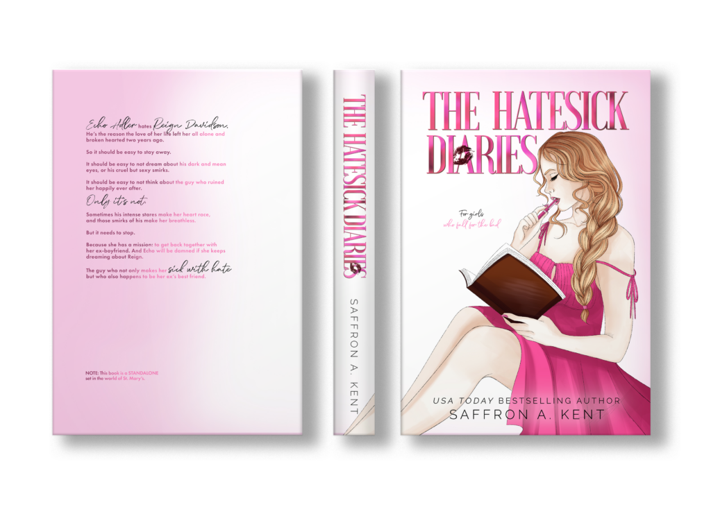 The Hatesick Diaries (St. Mary’s Rebels 5) Illustrated Cover